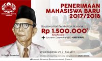Promo Hari Pendidikan Nasional 2017 Penerimaan Mahasiswa Baru 2017/2018 Perguruan Tinggi LEPISI Tangerang